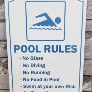 Pool Sign